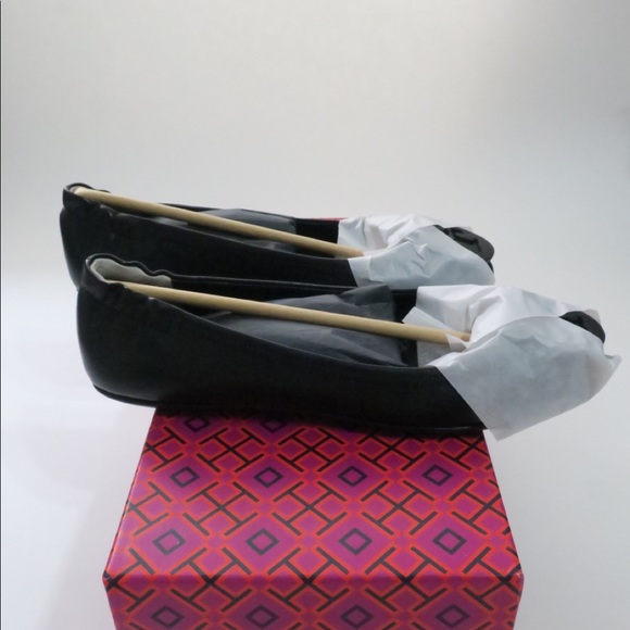Tory Burch Minnie Travel Logo Ballet Flat - Picture 4 of 8